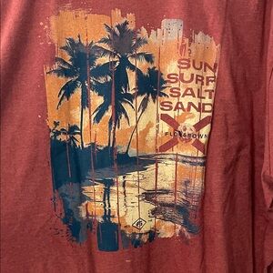 Men's Sunset Graphic Tee 4X